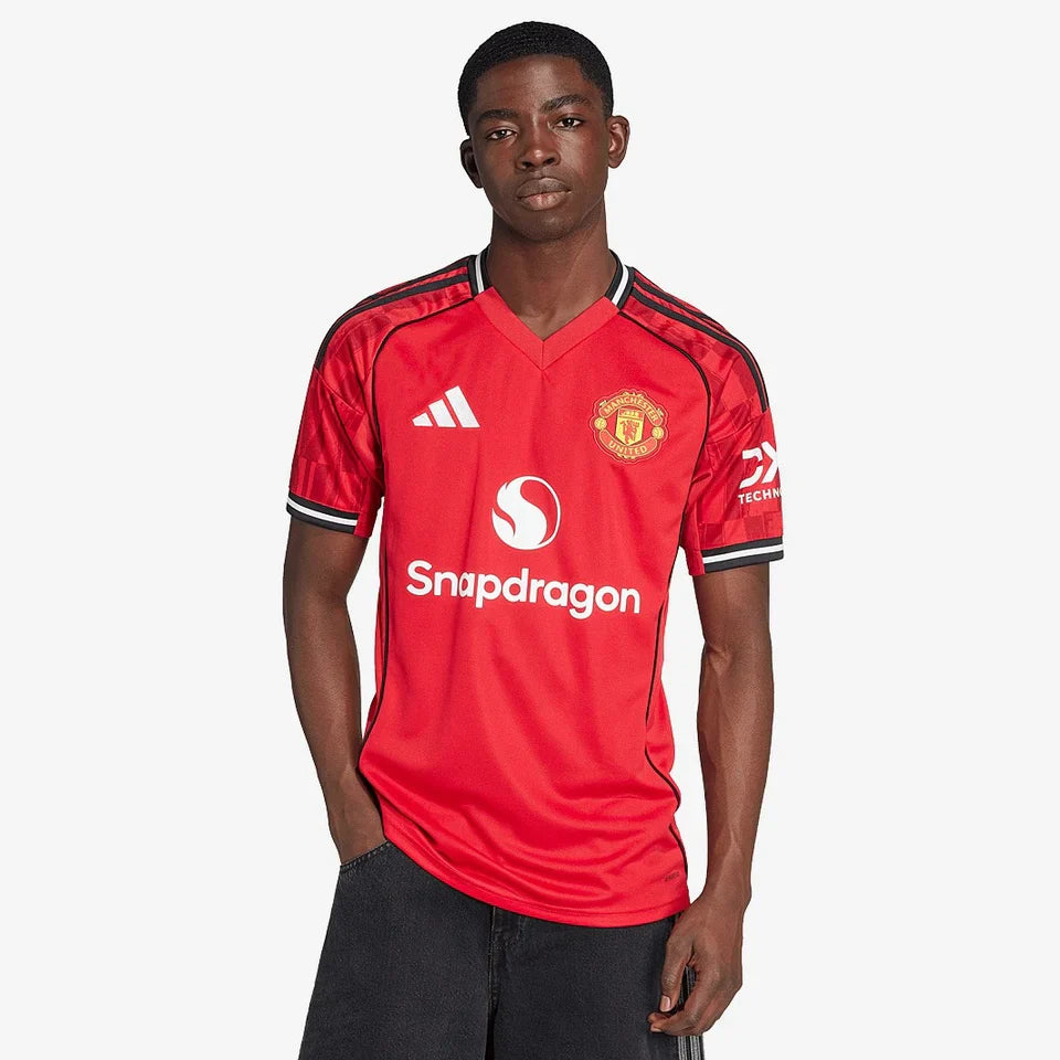 Camisa Manchester United Home 25/26 Adidas - Torcedor