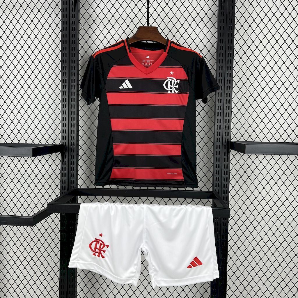 Kit Infantil Flamengo Home 25/26 - Adidas