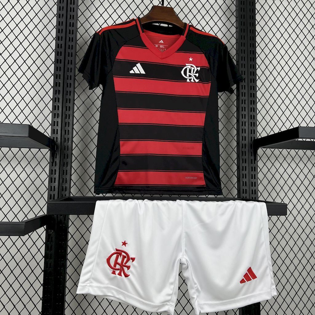 Kit Infantil Flamengo Home 25/26 - Adidas