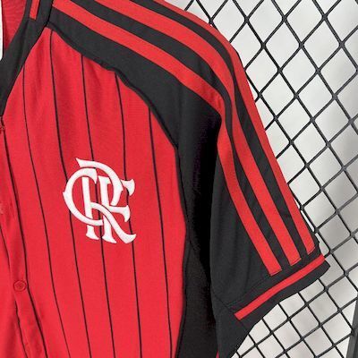 Camisa Flamengo Baseball 25/26 Adidas - Torcedor