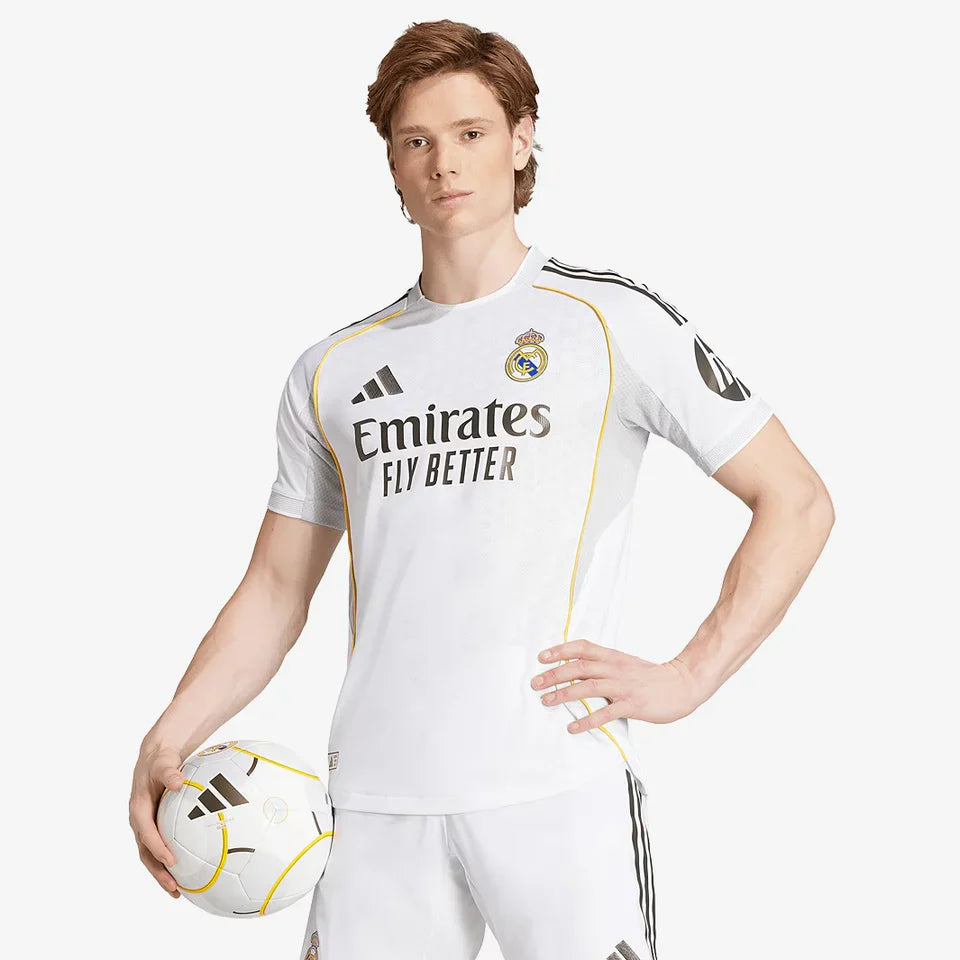Camisa Real Madrid Home 25/26 Adidas - Jogador
