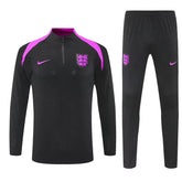 Conjunto Treino Inglaterra 25/26 Nike - Preto e Roxo