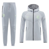 Conjunto Treino Barcelona 25/26 Nike - Cinza