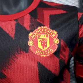 Camisa Manchester United Pre Jogo 25/26 Adidas - Jogador