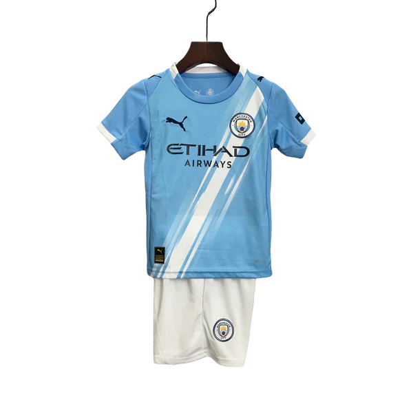 Kit Infantil Manchester City Home 25/26 Puma