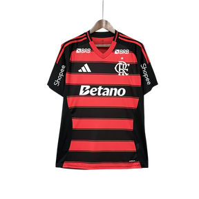 Camisa Flamengo Home Todos os patrocínios 25/26 Adidas - Torcedor Masculina