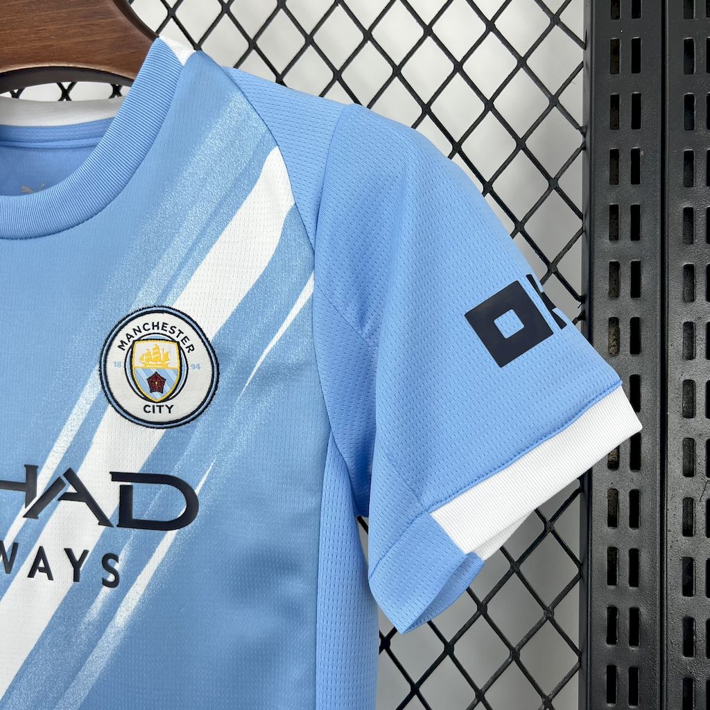 Kit Infantil Manchester City Home 25/26 Puma
