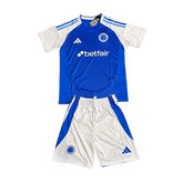 Kit Infantil Cruzeiro Home 25/26 Adidas