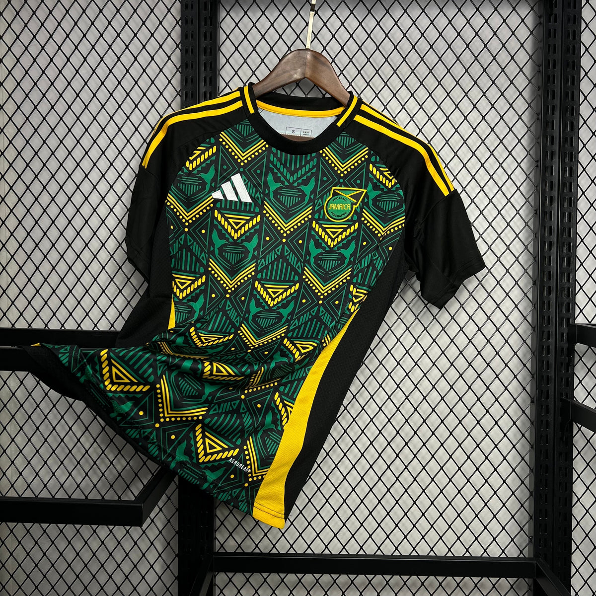Camisa Jamaica Away 24/25 - Adidas Torcedor Masculina