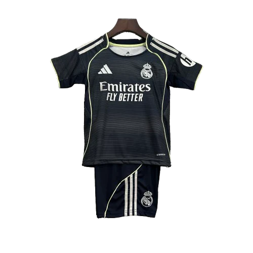 Kit Infantil Real Madrid Away 25/26 Adidas
