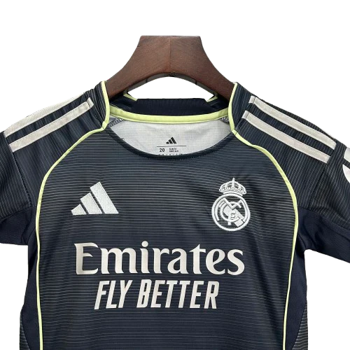 Kit Infantil Real Madrid Away 25/26 Adidas