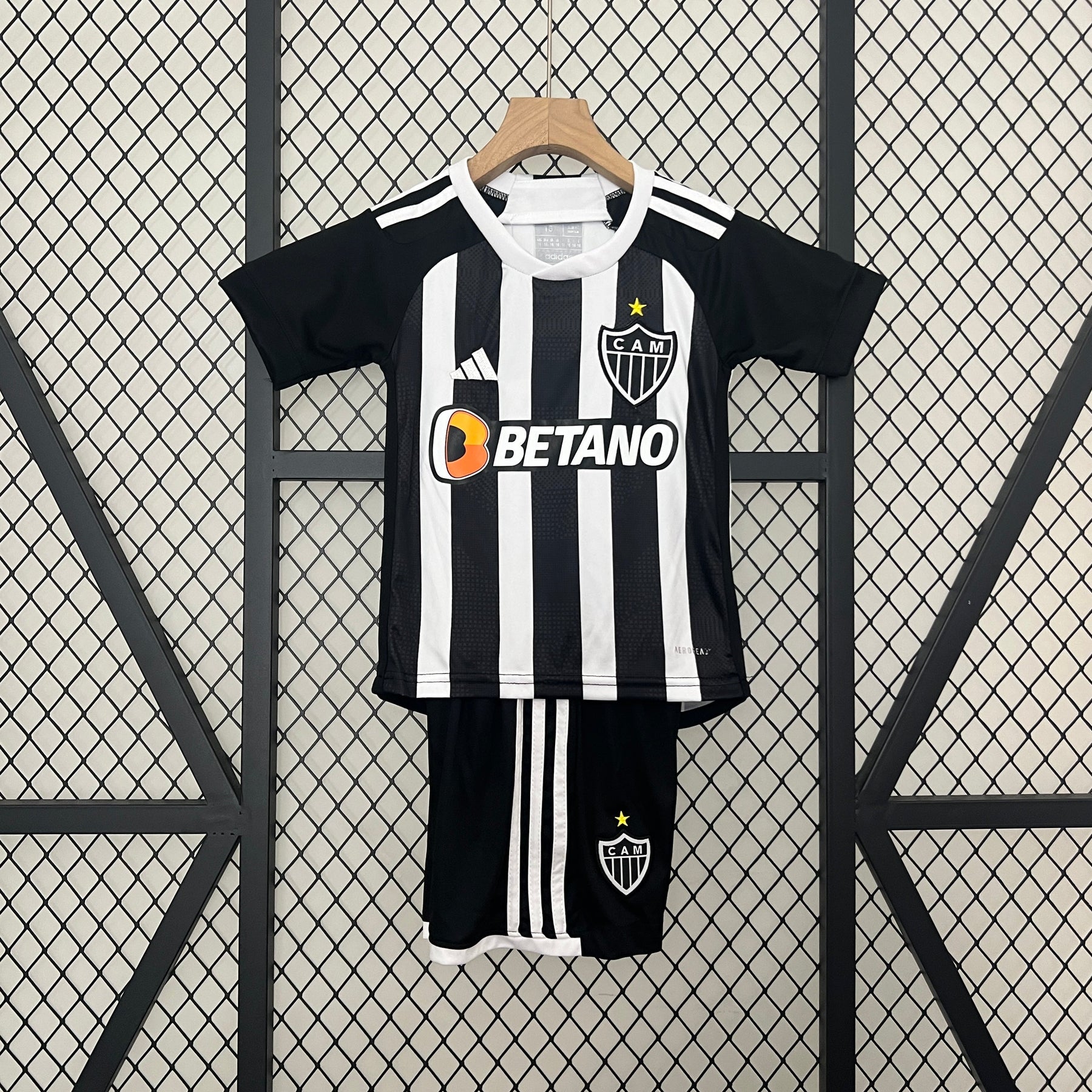 Atlético Mineiro Infantil I 24/25 - Adidas - Branco e Preto