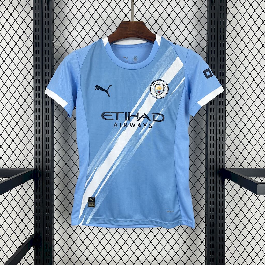 Camisa Manchester City Home 25/26 Puma - Feminina