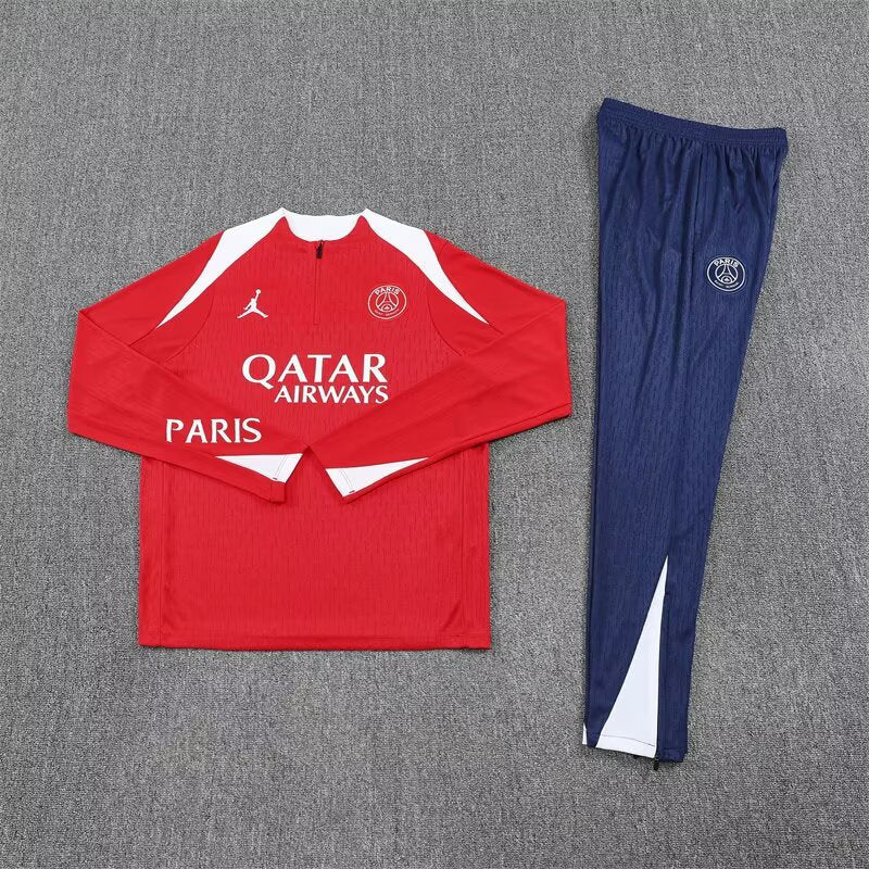 Conjunto Treino Psg 25/26 Nike - Vermelho