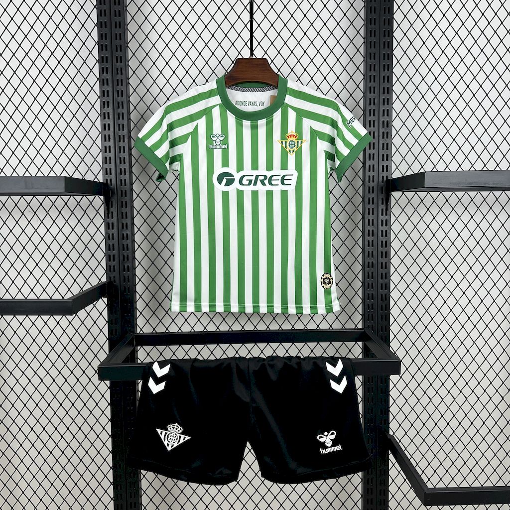 Kit Infantil Real Betis Home 25/26 Hummel