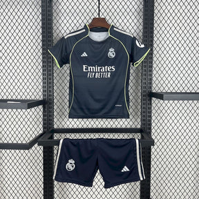 Kit Infantil Real Madrid Away 25/26 Adidas