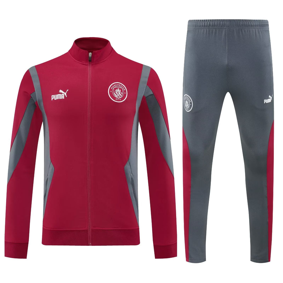 Conjunto Treino Manchester City 25/26 Puma - Vermelho