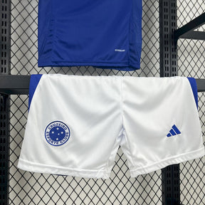 Kit Infantil Cruzeiro Home 25/26 Adidas