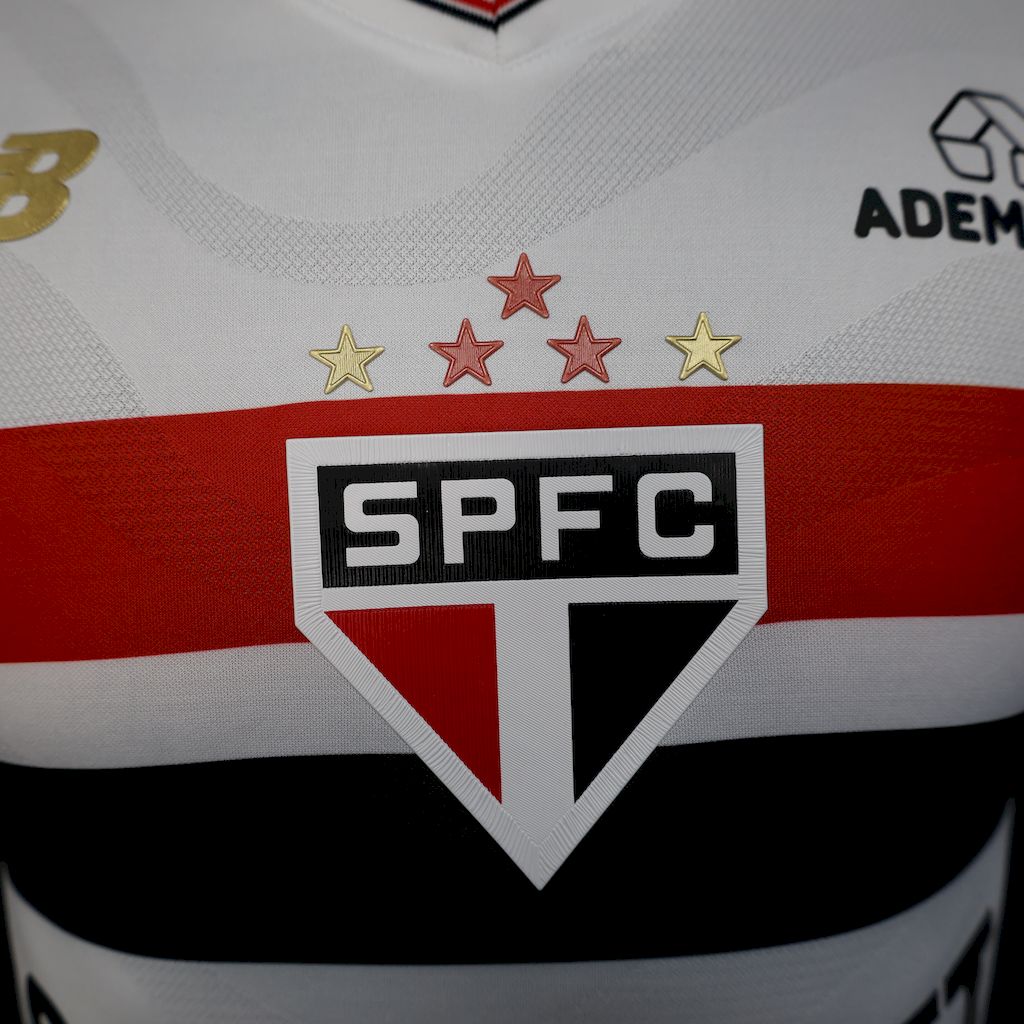 Camisa São Paulo Home 25/26 Newbalace - Jogador