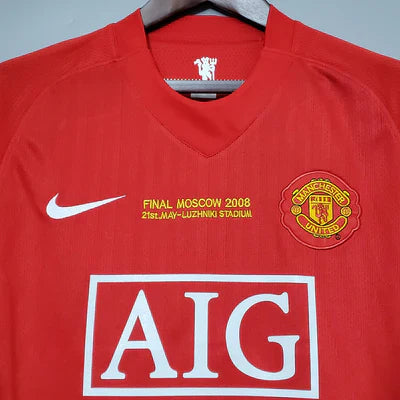 Camisa Retrô Manchester United 2007/08
