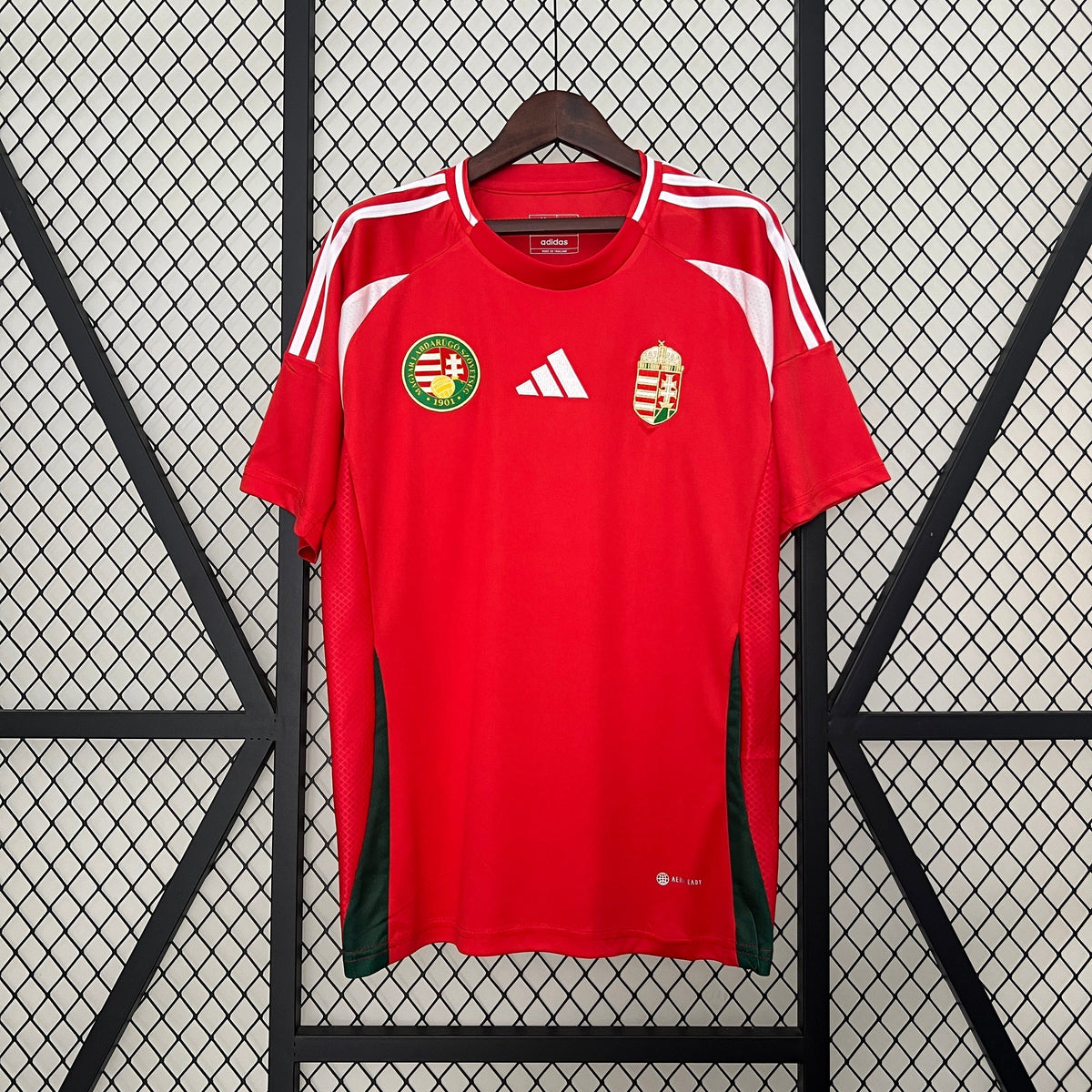 Camisa Hungria Home 24/25 - Adidas Torcedor Masculina Lançamento