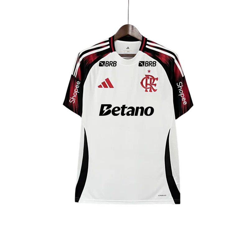 Camisa Flamengo Away Todos os patrocínios 25/26 Adidas - Torcedor Masculina