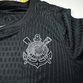 Camisa Corinthians Home All Black 24/25 Nike - Jogador