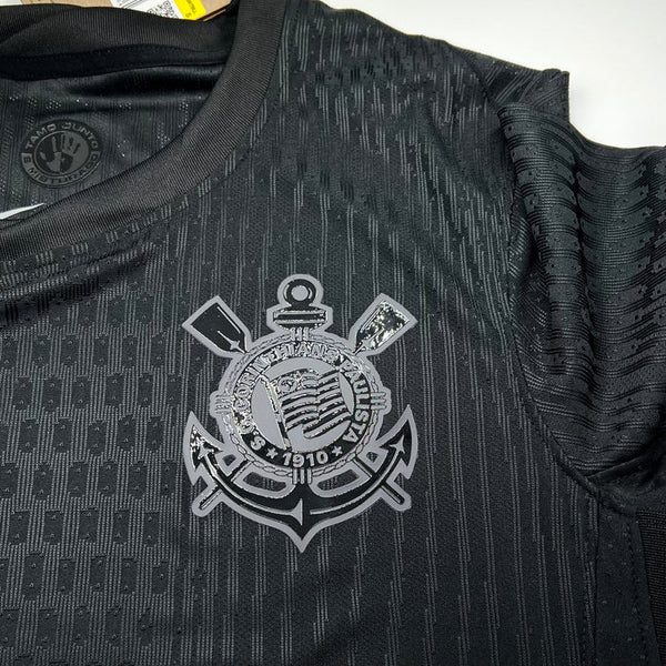 Camisa Corinthians Home All Black 24/25 Nike - Jogador