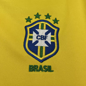 Camisa Retrô Brasil I Home 1998/99 Nike Masculino Amarelo