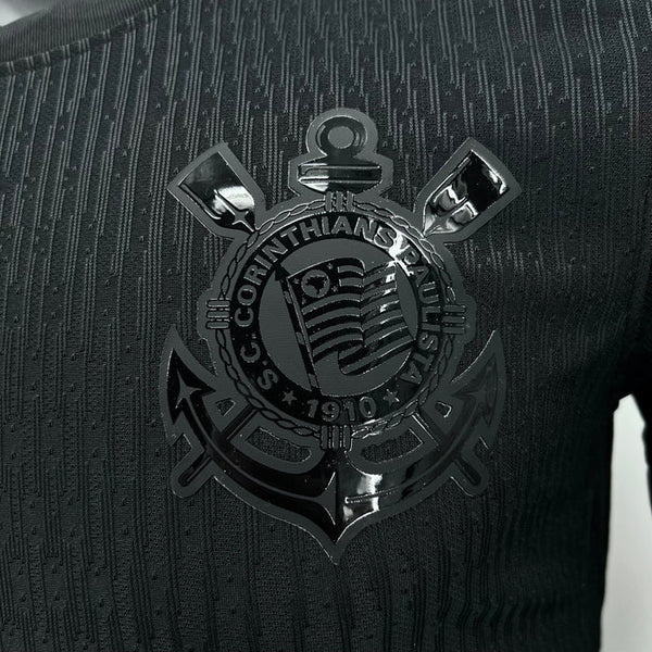 Camisa Corinthians Home All Black 24/25 Nike - Jogador