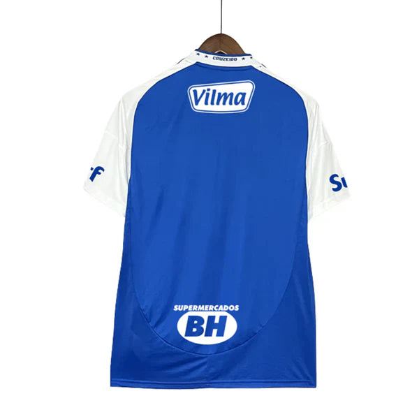 Camisa Cruzeiro Home Todos Os Patrocínios 25/26 Adidas - Torcedor Masculina