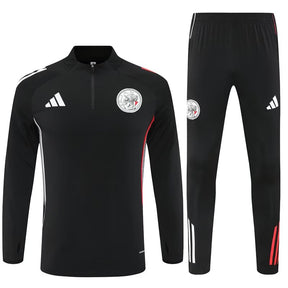 Conjunto Treino Ajax 25/26 Adidas - Preto