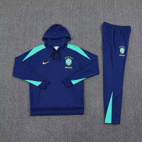 Conjunto Treino Brasil II 25/26 Nike - Azul Marinho