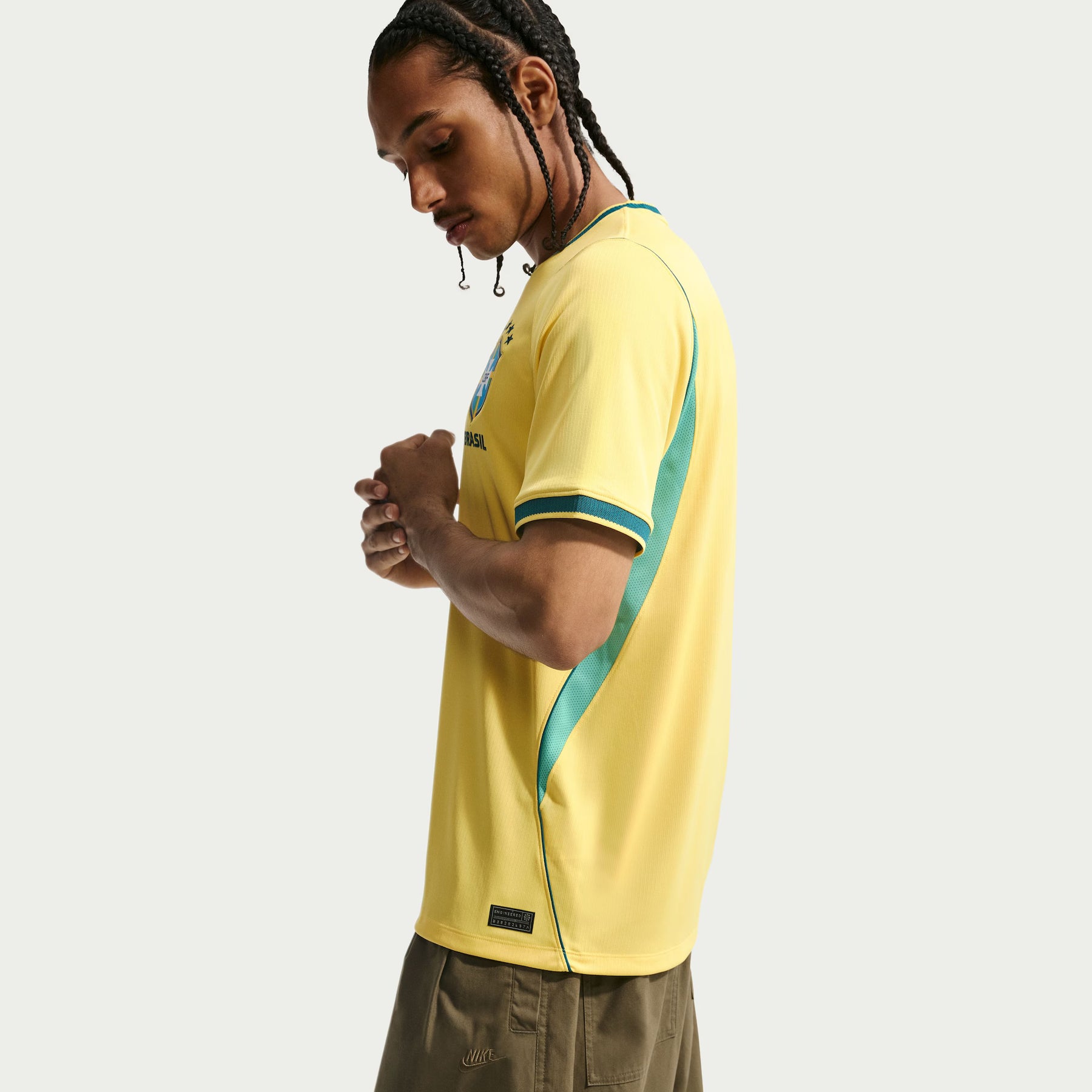 Camisa Brasil I 2026 - Torcedor Pro Masculino