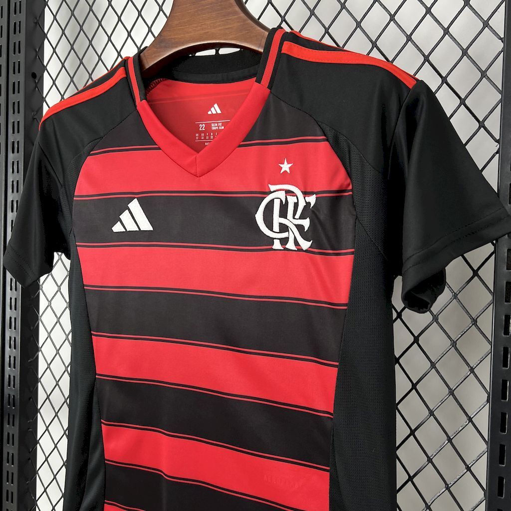 Kit Infantil Flamengo Home 25/26 - Adidas