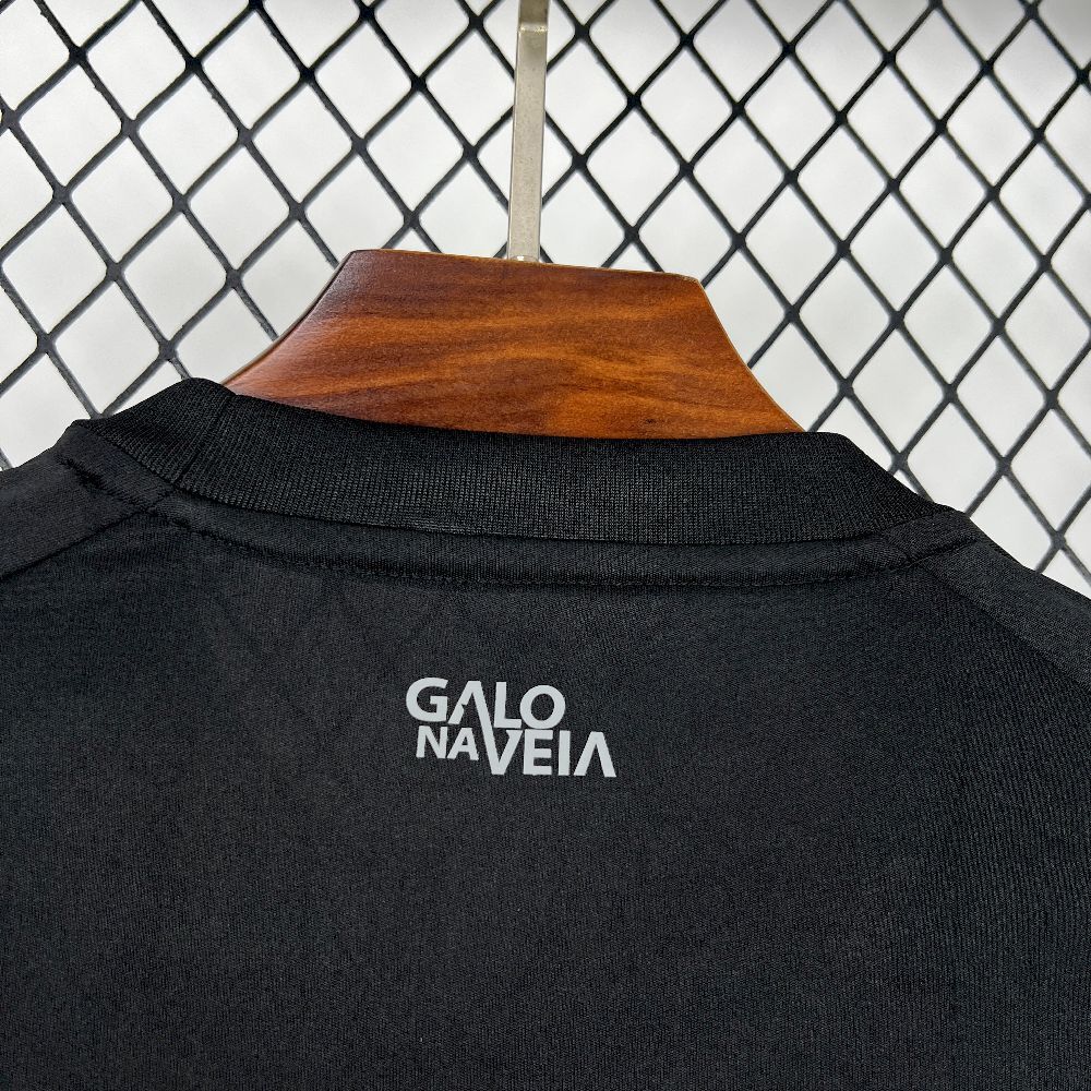 Camisa Atlético Mineiro All Black 25/26 - Adidas Torcedor Masculina Lançamento