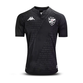 Camisa Vasco III Preta 24/25 - Kappa Torcedor Masculina