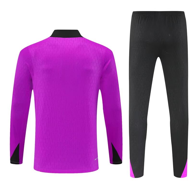 Conjunto Treino Inglaterra 25/26 Nike - Preto e Roxo