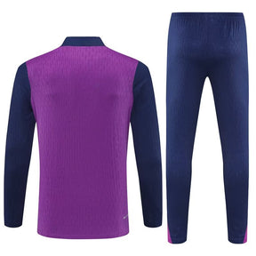 Conjunto Treino Barcelona 25/26 Nike - Azul e Roxo