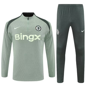 Conjunto Treino Chelsea I 25/26 Nike - Verde Escuro