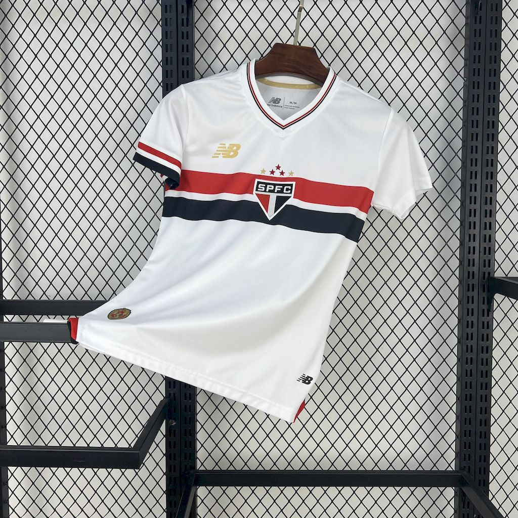 Camisa São Paulo Home 25/26 NewBalace - Feminina
