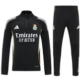 Conjunto Treino Real Madrid I 25/26 Adidas - Preto