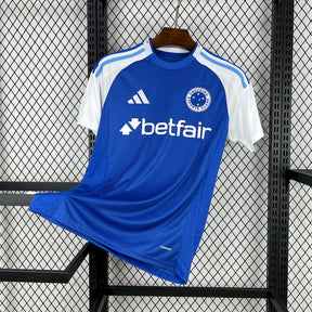 Camisa Cruzeiro Home 25/26 Kaio Jorge nº 19 Adidas - Torcedor