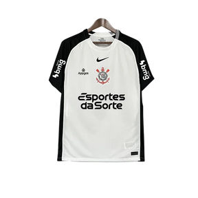 Camisa Corinthians Home Todos Os Patrocínios 25/26 Nike - Versão Torcedor