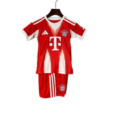 Bayern de Munique Infantil Home 25/26 - Vermelho