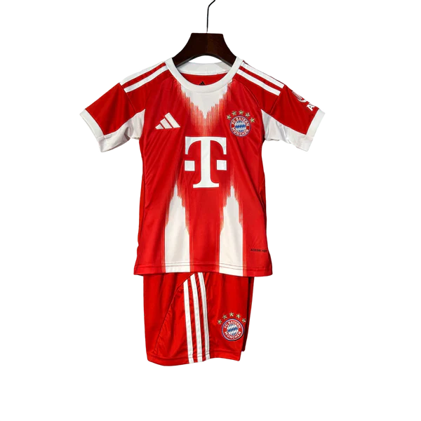 Bayern de Munique Infantil Home 25/26 - Vermelho