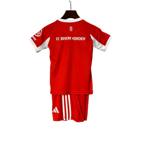 Bayern de Munique Infantil Home 25/26 - Vermelho