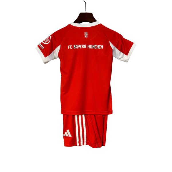 Bayern de Munique Infantil Home 25/26 - Vermelho