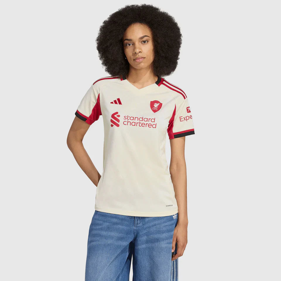 Camisa Liverpool Away 25/26 Adidas - Feminina
